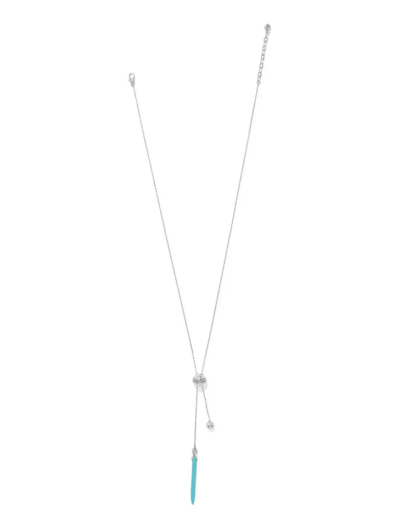 Meridian Petite Sphere Y Turquoise Necklace