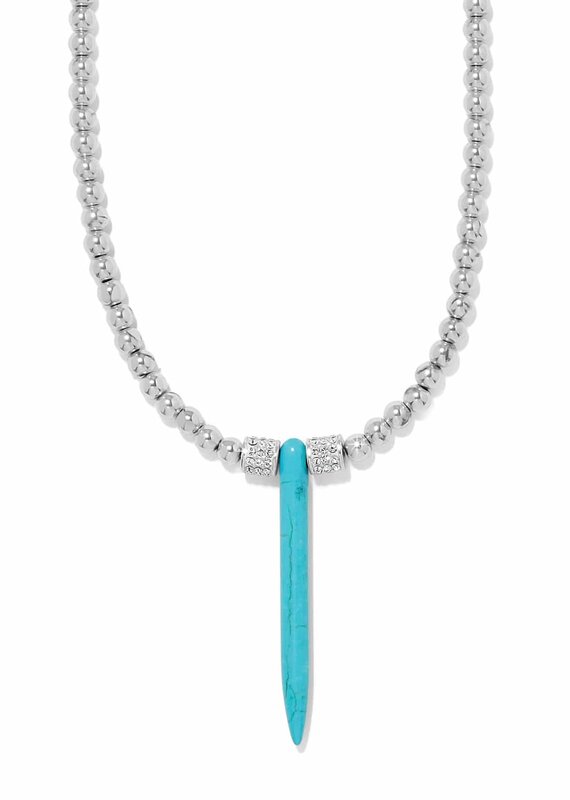 Meridian Petite Sphere Turquoise Necklace
