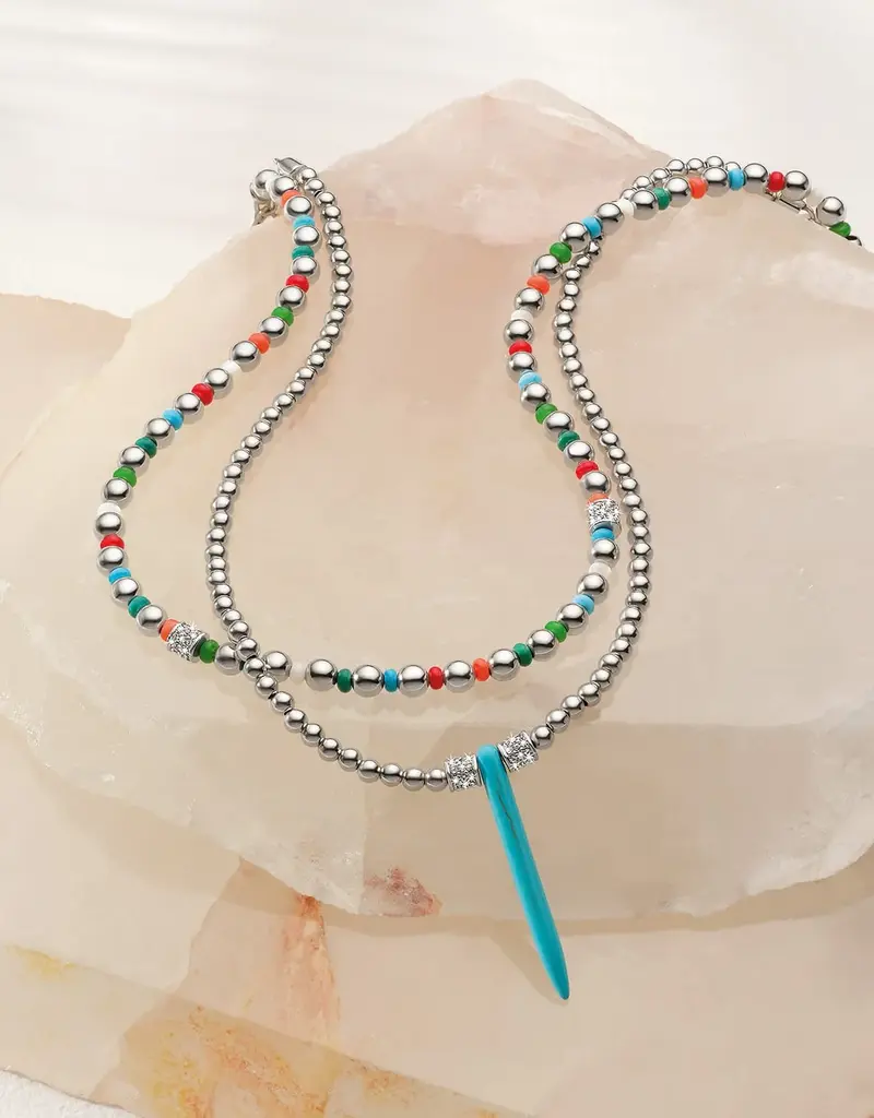 Meridian Petite Sphere Turquoise Necklace