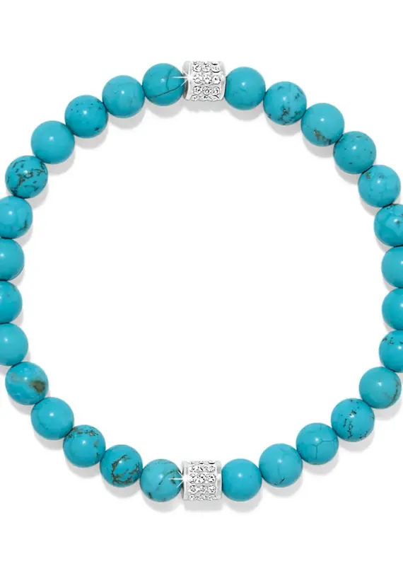 Meridian Petite Turquoise Stretch Bracelet
