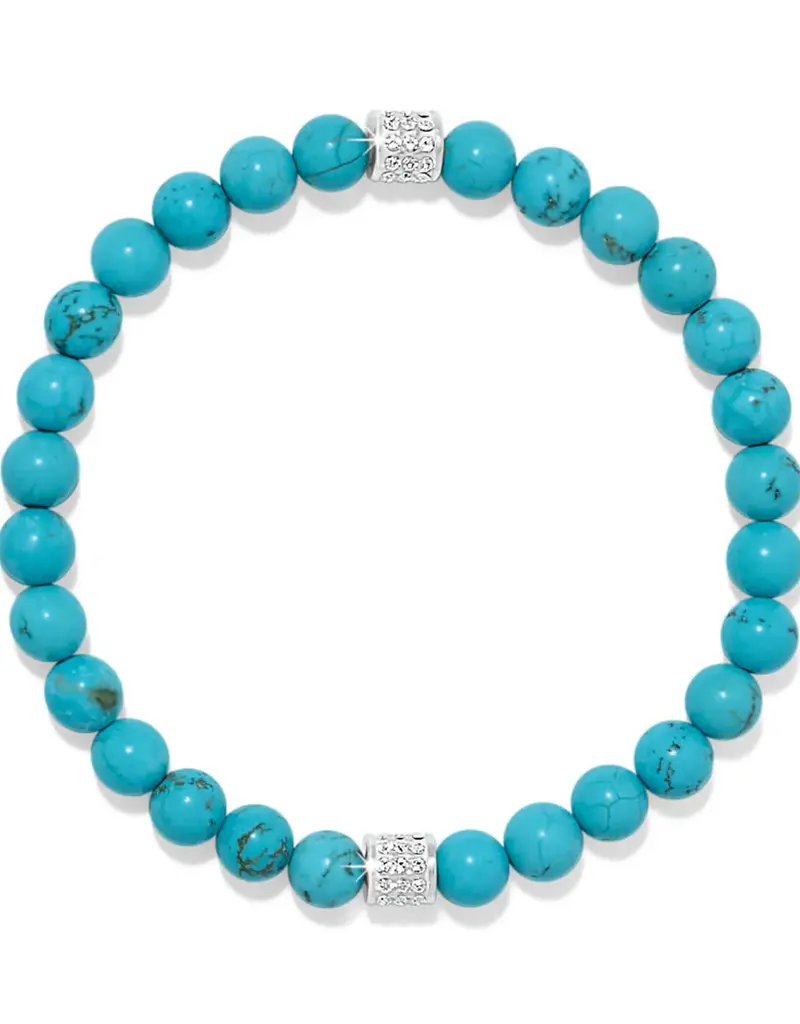 Meridian Petite Turquoise Stretch Bracelet