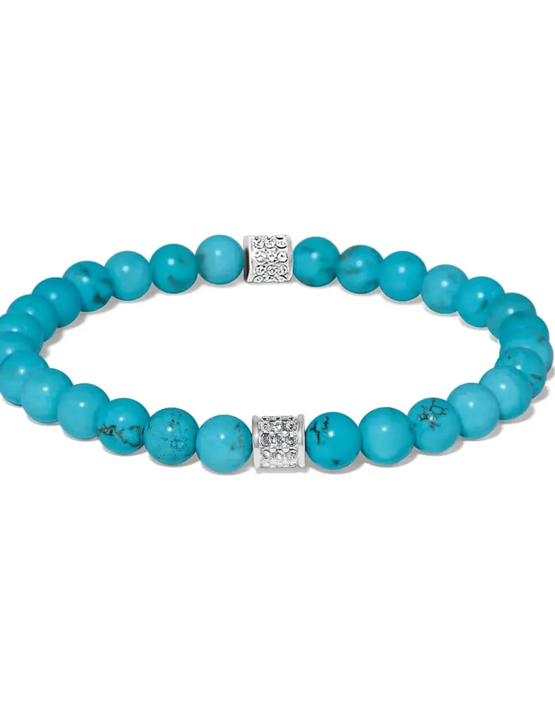 Meridian Petite Turquoise Stretch Bracelet