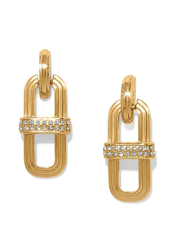 Meridian Aurora Link Post Drop Earrings
