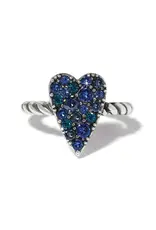 Love Messages B Love Ring in blue