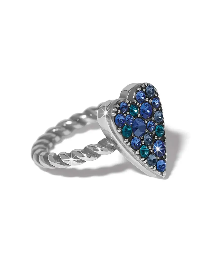 Love Messages B Love Ring in blue