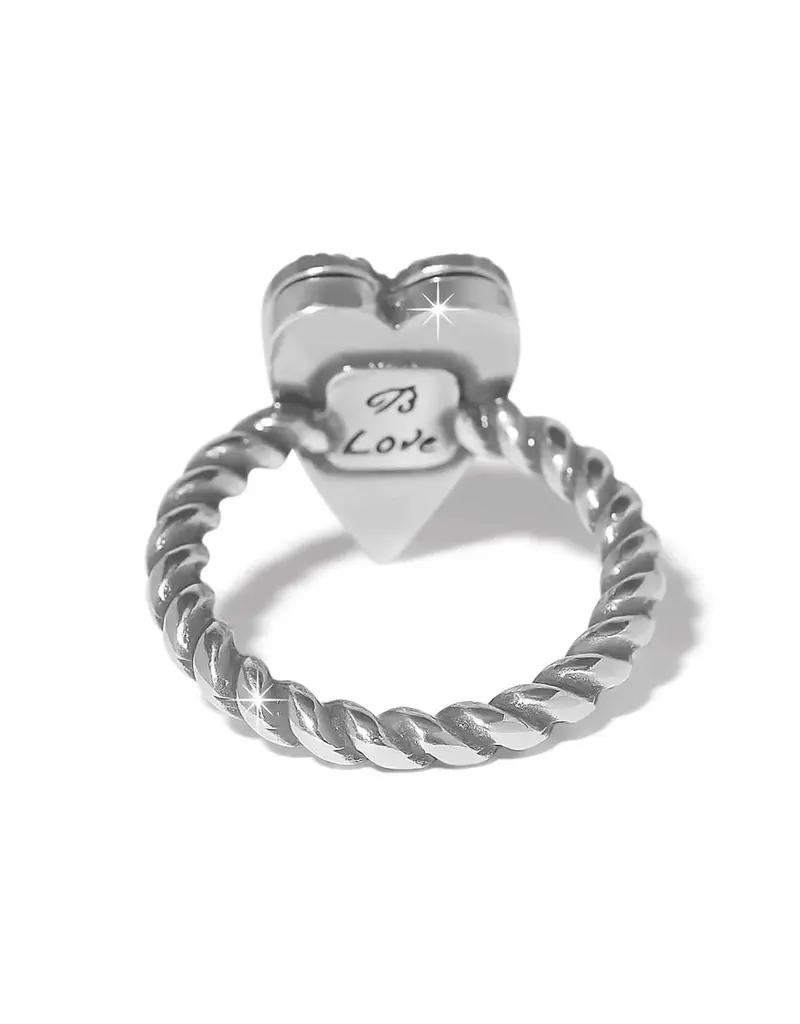 Love Messages B Love Ring in blue