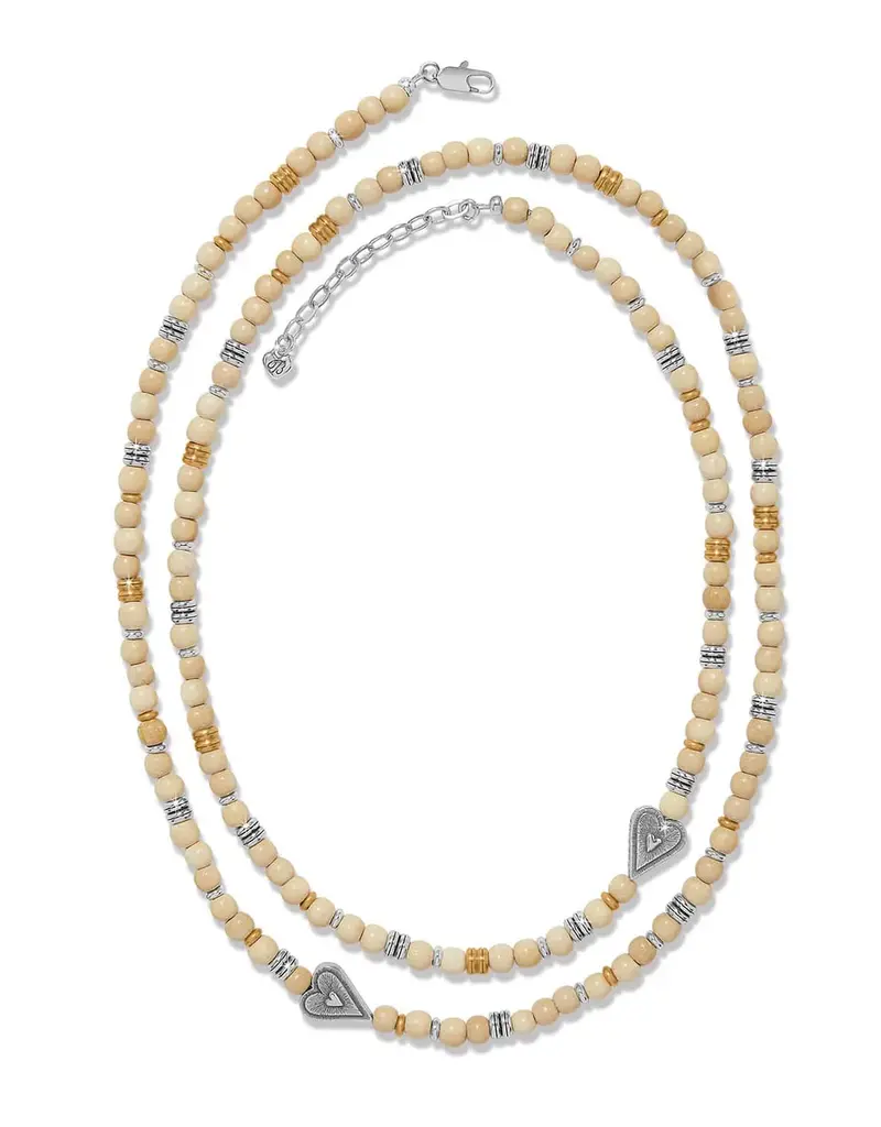 Love Messages I Am Grateful Long Necklace