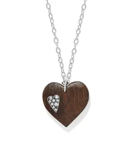 Love Messages B Love Wood Necklace