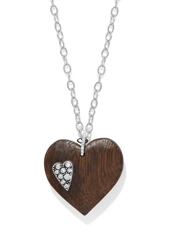 Love Messages B Love Wood Necklace