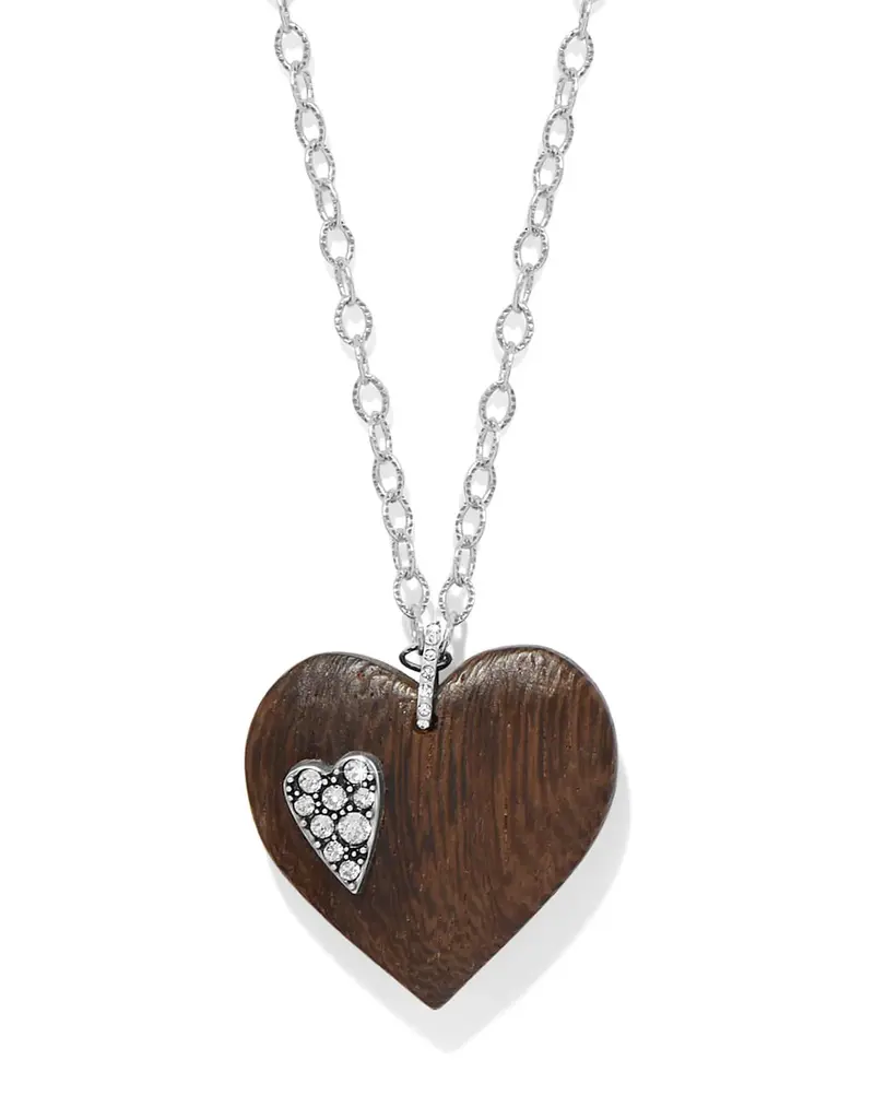 Love Messages B Love Wood Necklace