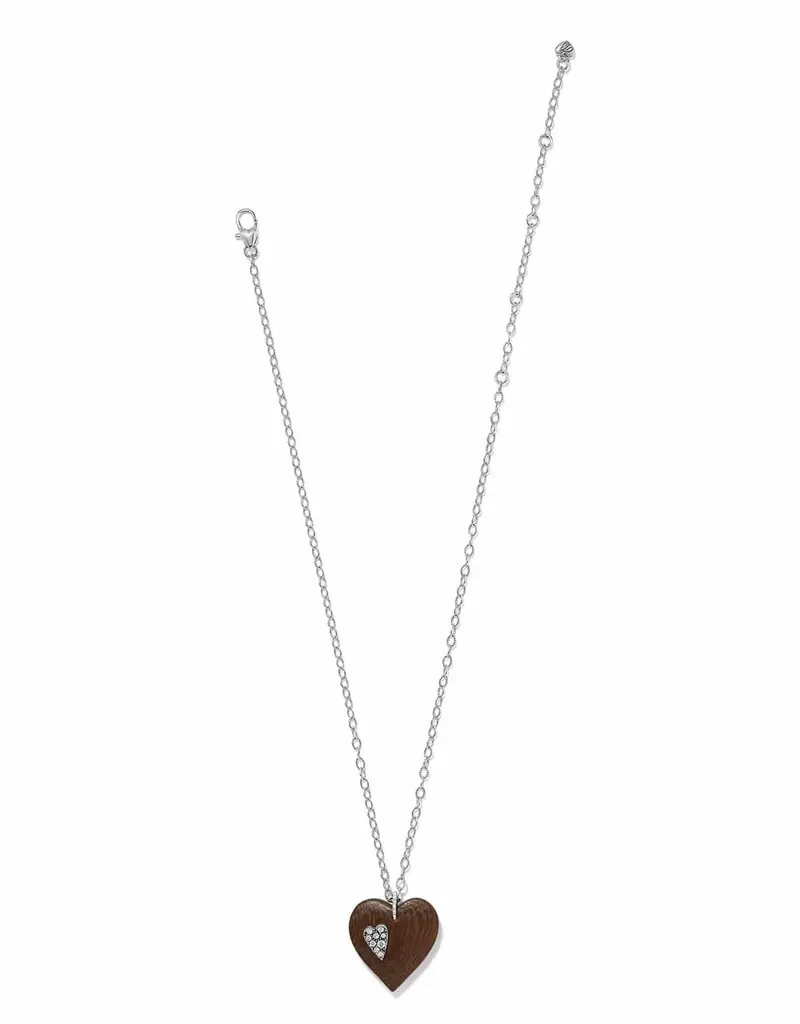 Love Messages B Love Wood Necklace