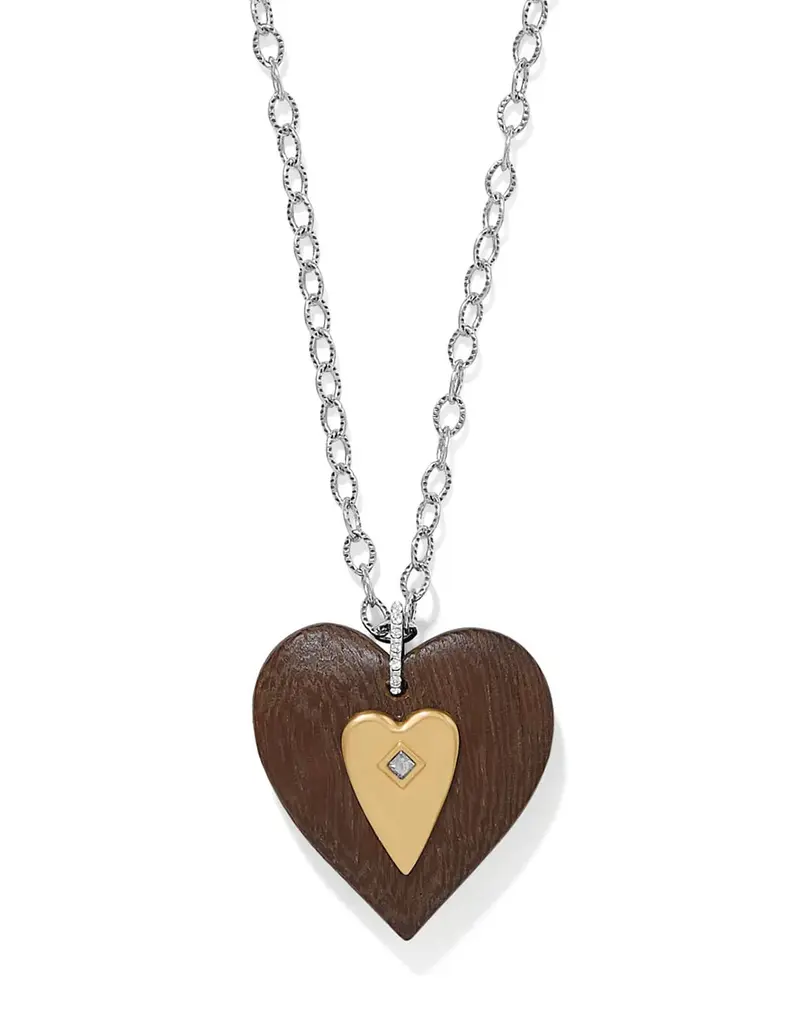 Love Messages B Love Wood Necklace
