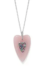 Love Messages B You Pink Necklace