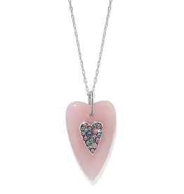 Love Messages B You Pink Necklace