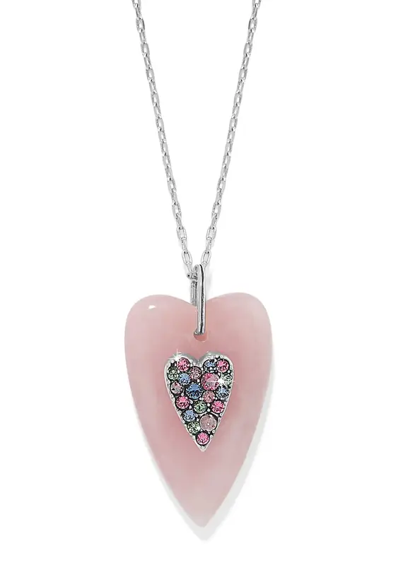 Love Messages B You Pink Necklace