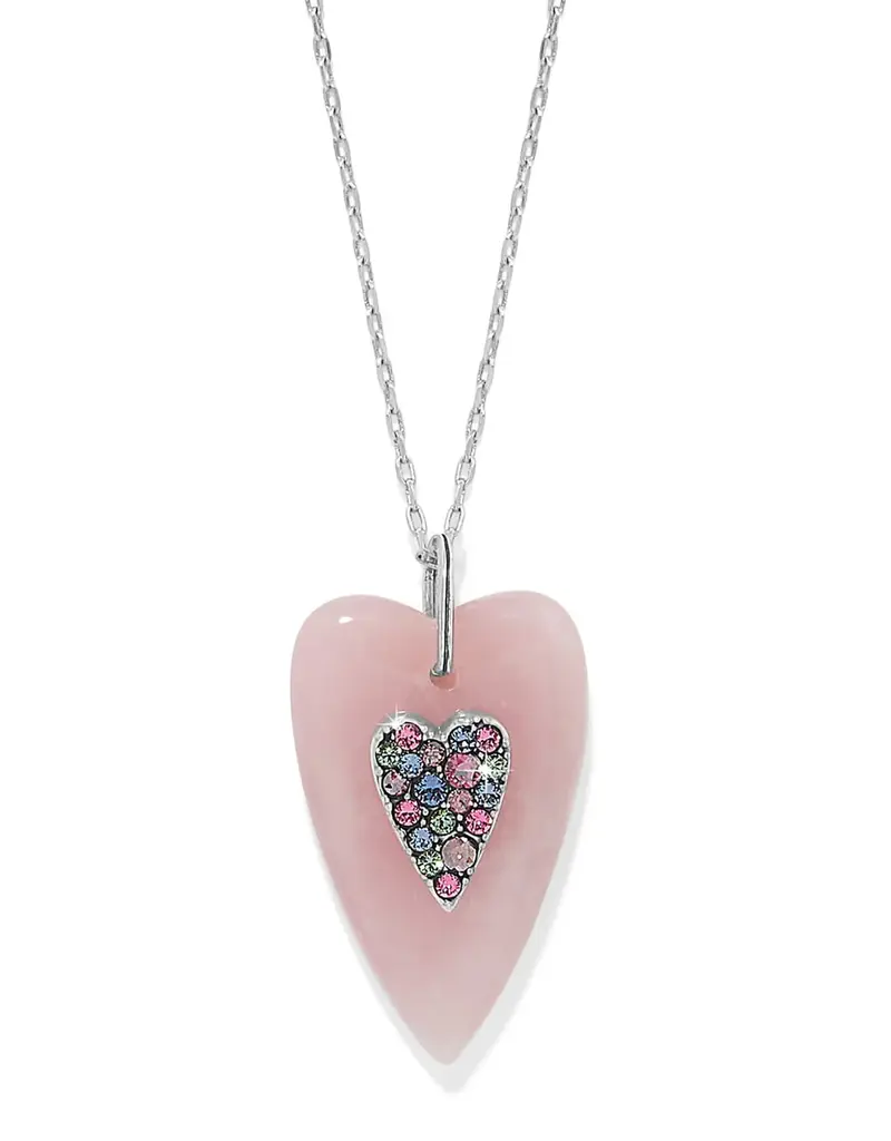Love Messages B You Pink Necklace
