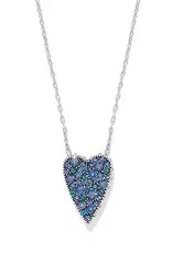Love Messages Love Knows Blue Necklace