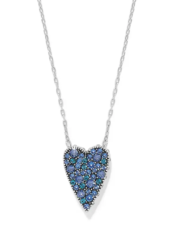Love Messages Love Knows Blue Necklace