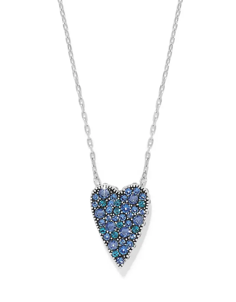 Love Messages Love Knows Blue Necklace