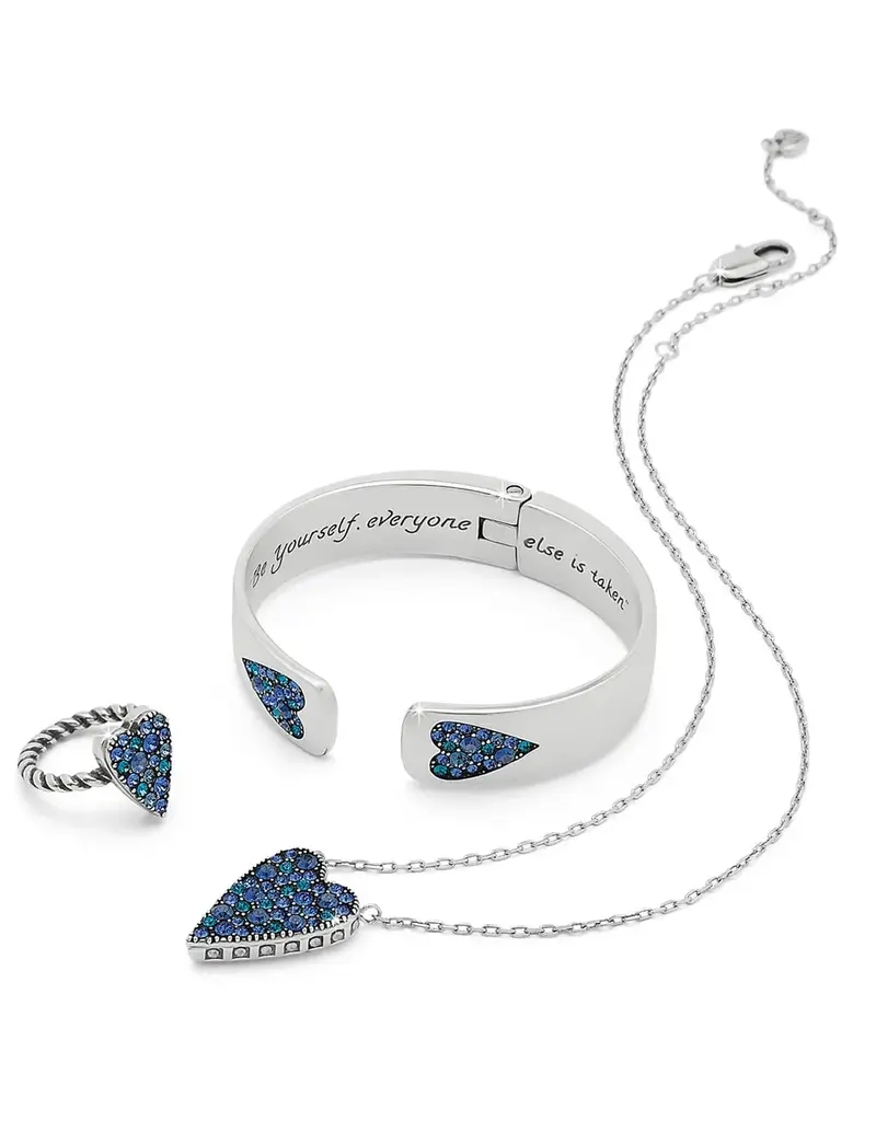 Love Messages Love Knows Blue Necklace