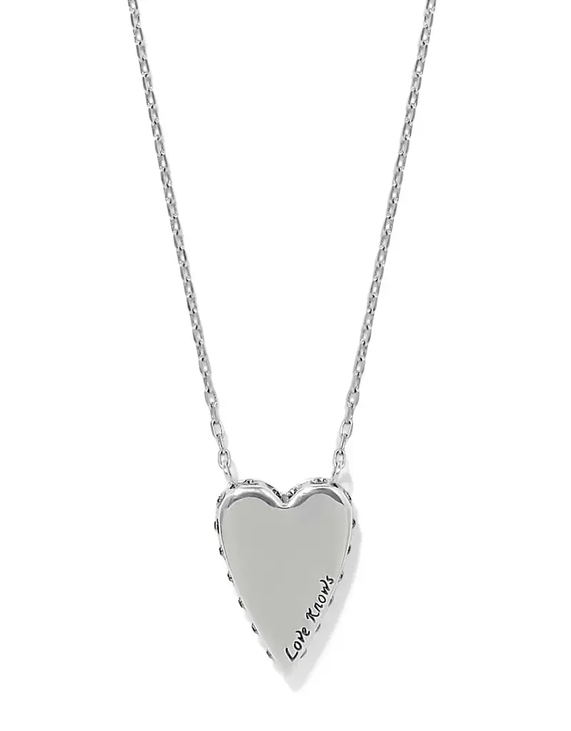 Love Messages Love Knows Blue Necklace