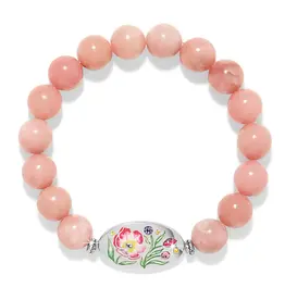 La Tulipe Pink Stretch Bracelet