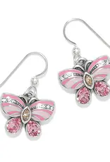 La Tulipe Pink  Butterfly French Wire