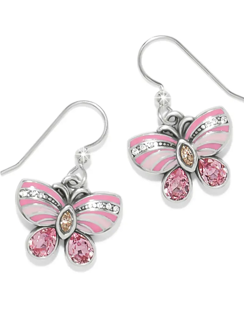 La Tulipe Pink  Butterfly French Wire