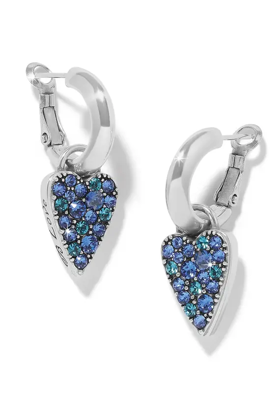 Love Messages B Love Reversible earring in Blue