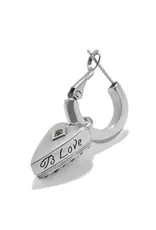 Love Messages B Love Reversible earring in Blue
