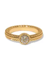 Illumina Celeste Dome Ring in Gold
