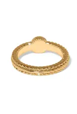 Illumina Celeste Dome Ring in Gold