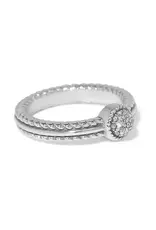 Illumina Celeste Dome Ring in Silver