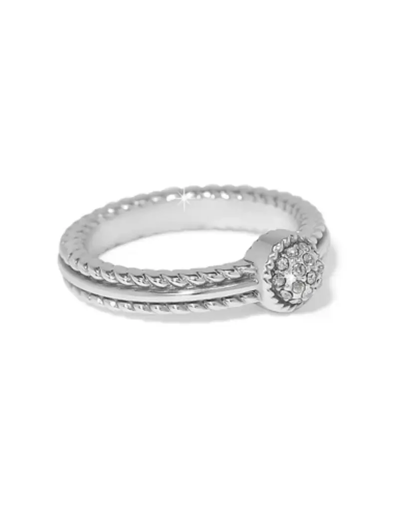 Illumina Celeste Dome Ring in Silver