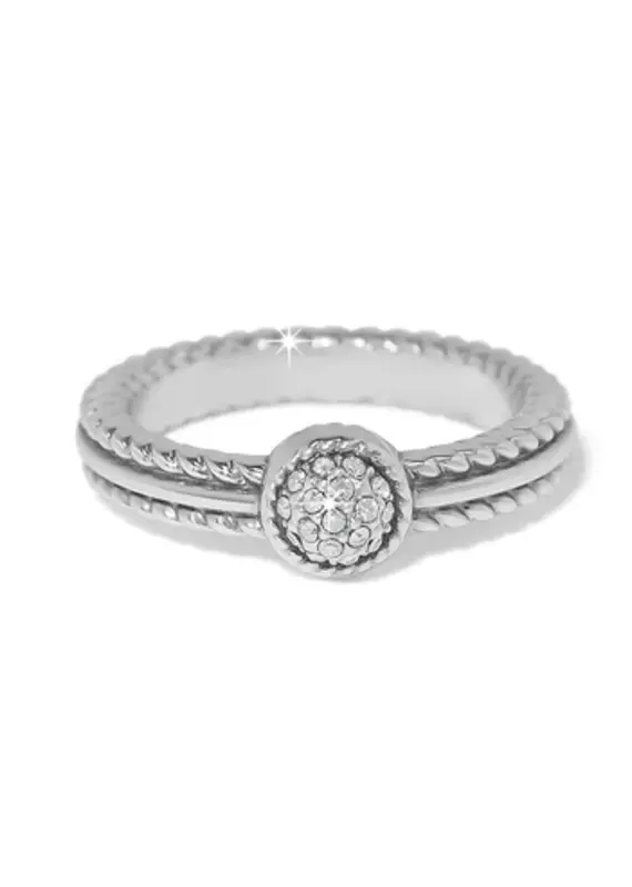 Illumina Celeste Dome Ring in Silver