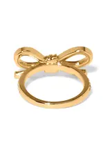Illumina Bow Ring in Gold