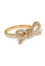 Illumina Bow Ring in Gold