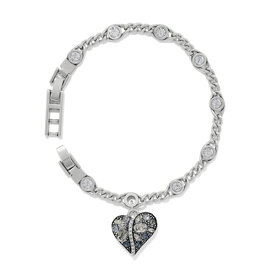 Trust Your Journey Heart Bracelet in Sky