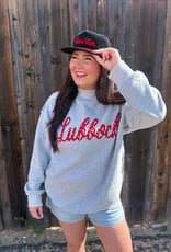 J.HOFFMAN'S Lubbock Mockneck- Red Floral