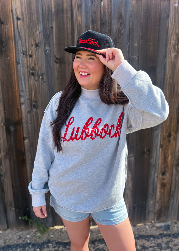 J.HOFFMAN'S Lubbock Mockneck- Red Floral