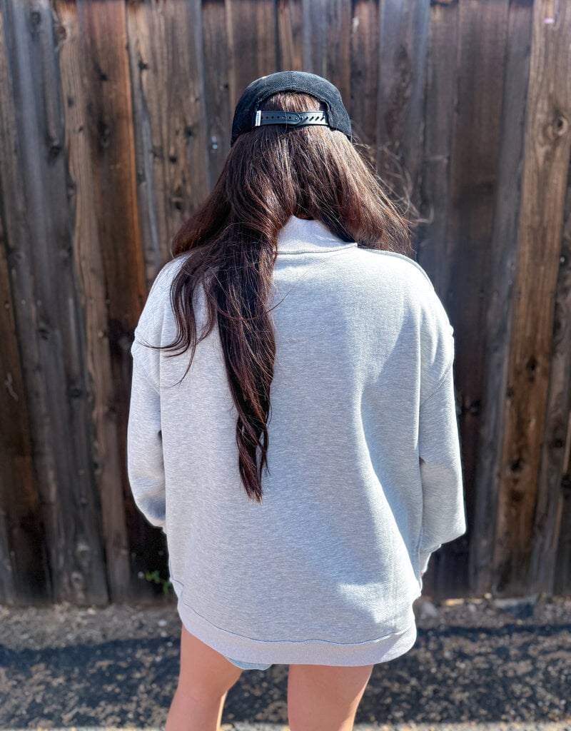 J.HOFFMAN'S Lubbock Mockneck- Red Floral