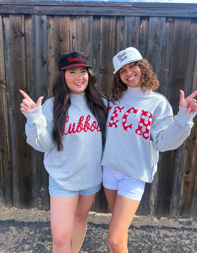 J.HOFFMAN'S Lubbock Mockneck- Red Floral