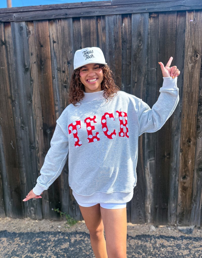 J.HOFFMAN'S Tech Mockneck- Polka Dot