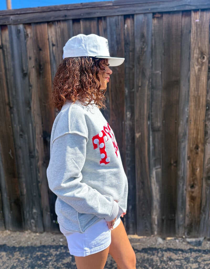 J.HOFFMAN'S Tech Mockneck- Polka Dot