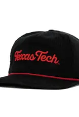 J.HOFFMAN'S Night Raider Hat- Texas Tech Corduroy