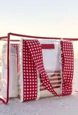 J.HOFFMAN'S Jelly Tote Bag- Cherry Gingham
