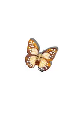 J.HOFFMAN'S Mini Boho Monarch Claw Clip- Brown