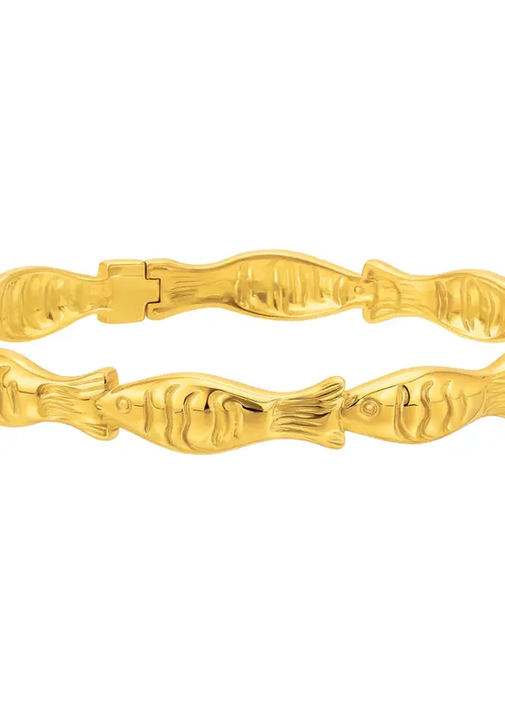 J.HOFFMAN'S Ozara Fish Bangle