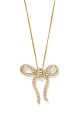 Illumina  Bow Necklace in Gold