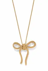 Illumina  Bow Necklace in Gold